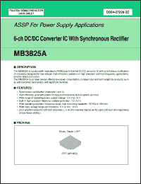 Click here to download MB3825APFV Datasheet