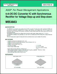 Click here to download MB3883PFV Datasheet