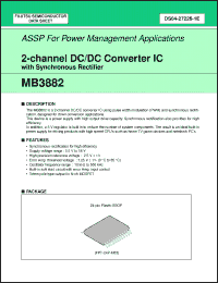 Click here to download MB3882PFV Datasheet