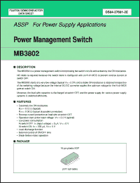 Click here to download MB3802 Datasheet