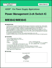 Click here to download MB3845PFV-ER Datasheet