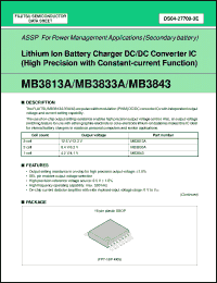 Click here to download MB3813 Datasheet