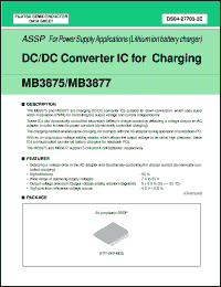 Click here to download MB3875PFV Datasheet