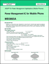 Click here to download MB3893 Datasheet