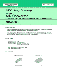 Click here to download MB40568P-SK Datasheet