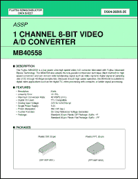 Click here to download MB40558 Datasheet