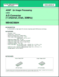 Click here to download MB40C568HPF Datasheet