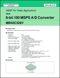 Click here to download MB40C328VPFV Datasheet