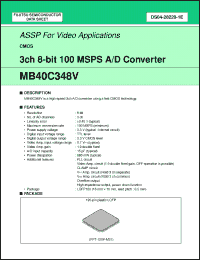 Click here to download MB40C348VPFV Datasheet