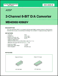 Click here to download MB40968V Datasheet