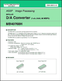 Click here to download MB40768 Datasheet