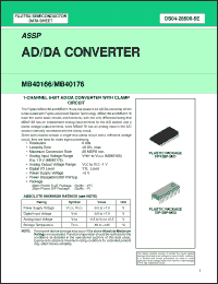 Click here to download MB40166PF Datasheet