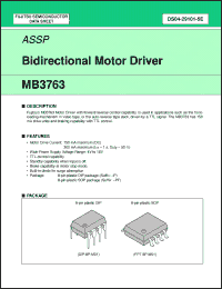 Click here to download MB3763PF Datasheet