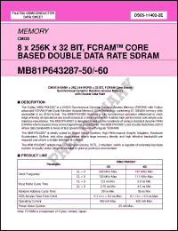 Click here to download MB81P643287 Datasheet