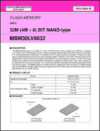 Click here to download MBM30LV0032 Datasheet