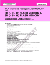 Click here to download MB84VB2000 Datasheet
