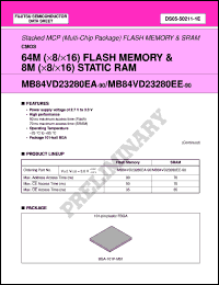 Click here to download MB84VD23280EA-90-PBS Datasheet