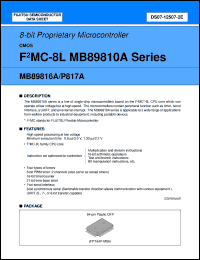 Click here to download MB89816APF Datasheet