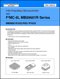 Click here to download MB89601 Datasheet