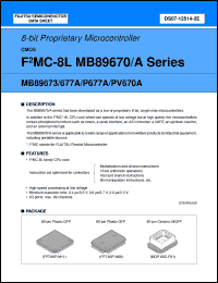 Click here to download MB89P670ACF Datasheet