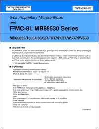 Click here to download MB89636PF Datasheet