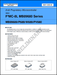 Click here to download MB89689 Datasheet