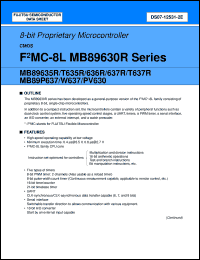 Click here to download MB89T635RP-SH Datasheet