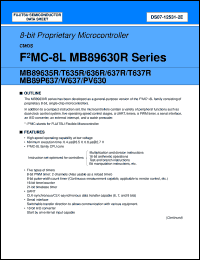 Click here to download MB89635RPFM Datasheet