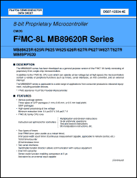 Click here to download MB89623RPF Datasheet