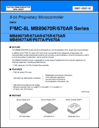 Click here to download MB89673ARPFM Datasheet