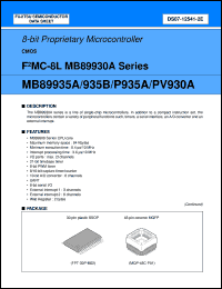 Click here to download MB89935BPFV Datasheet