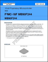 Click here to download MB90F244 Datasheet
