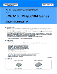 Click here to download MB90611 Datasheet