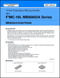 Click here to download MB90663APFM Datasheet