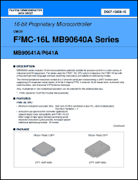 Click here to download MB90641APF Datasheet