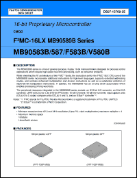 Click here to download MB90587PF Datasheet