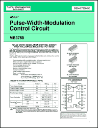 Click here to download MB3759-P Datasheet