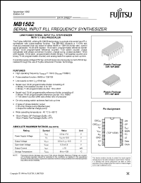 Click here to download MB1502 Datasheet
