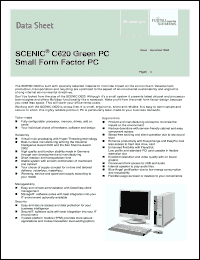 Click here to download DS_SCENIC_C620 Datasheet
