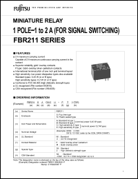 Click here to download FBR211NCD003 Datasheet