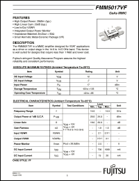 Click here to download FMM5017VF Datasheet
