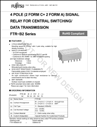 Click here to download FTR-B2 Datasheet