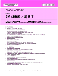 Click here to download MBM29F002BC-90 Datasheet