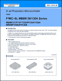 Click here to download MB89131 Datasheet