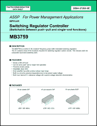 Click here to download MB3759 Datasheet