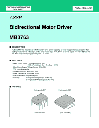 Click here to download MB3763 Datasheet