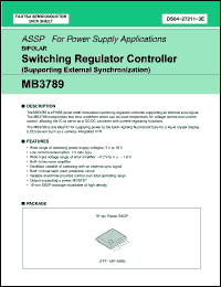 Click here to download MB3789 Datasheet