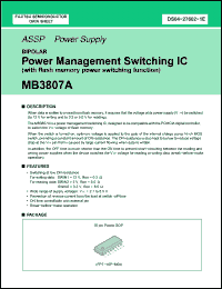 Click here to download MB3807A Datasheet