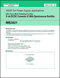 Click here to download MB3821 Datasheet