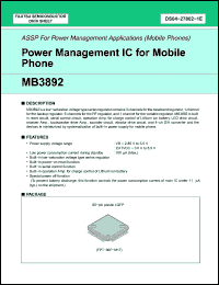 Click here to download MB3892 Datasheet